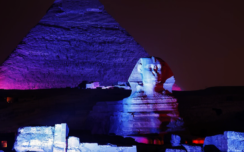 Giza Pyramids Sound and Light Show